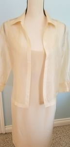 Akris Punto 2 piece silk dress